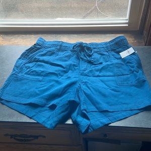 Twill Blue Old Navy Shorts NWT 1X